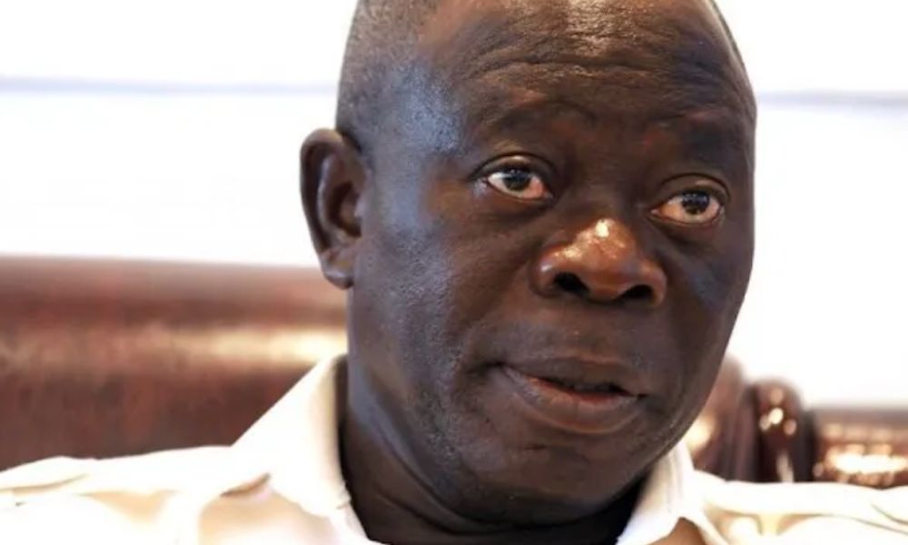 Oshiomhole: Tinubu Inherited Terrible Economic Situation